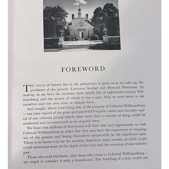 Vintage COLONIAL WILLIAMSBURG Its Buildings and Gardens First Edition - 1949 - Picture 6 of 14